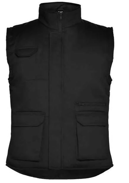 CHALECO NEGRO C/BOLS.T-M (ALMANZOR)