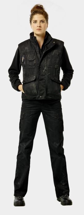 PANTALON SRA.TERG.NEGRO MULTIB.T-36 (ATHENA)