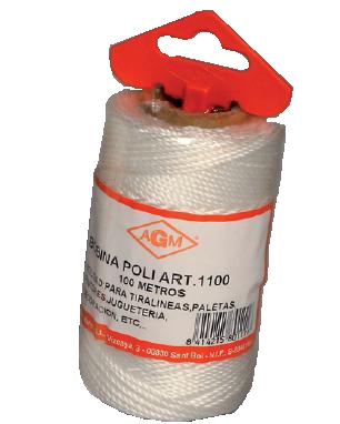 CUERDA POLIPROPILENO REF.1100 BOBINA 100 MT