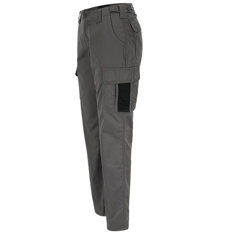 PANTALON SRA.TERG.GRIS/NEGRO MULTIB.T-48 (ATHENA)
