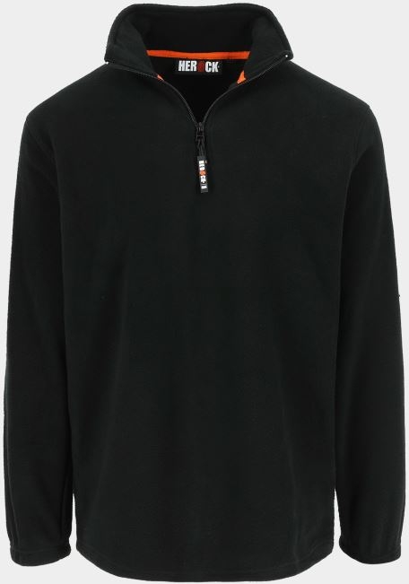 FORRO POLAR NEGRO 1/2 CREMALLERA T-L (ANTALIS)