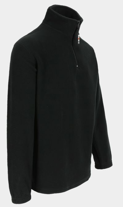 FORRO POLAR NEGRO 1/2 CREMALLERA T-L (ANTALIS)