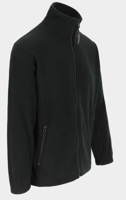 FORRO POLAR NEGRO CREMALLERA T-XXL (DARIUS)