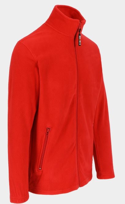 FORRO POLAR ROJO CREMALLERA T-S (DARIUS)