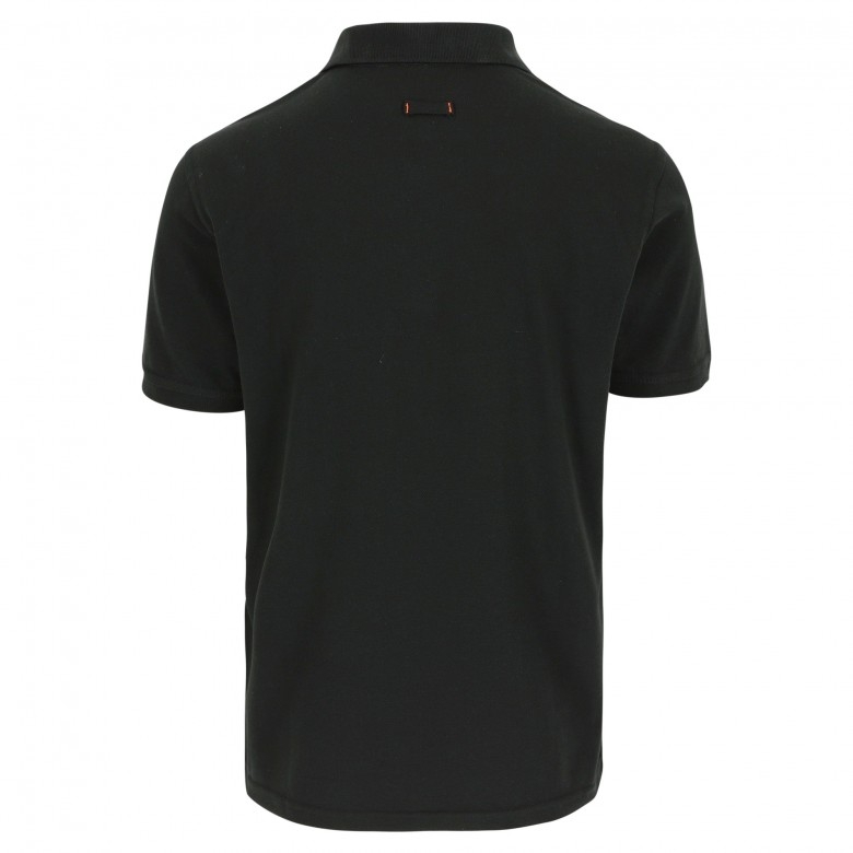 POLO TERG.NEGRO M/C C/BOLS.T-XXL (LEO)
