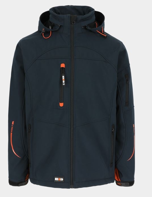CHAQUETA SOFTSHELL MARINO T-XXL (POSEIDON)