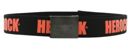 CINTURON CON HEBILLA NEGRO (ZELUS BELT)