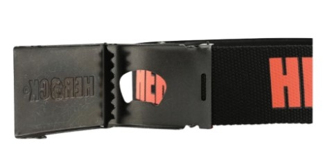 CINTURON CON HEBILLA NEGRO (ZELUS BELT)