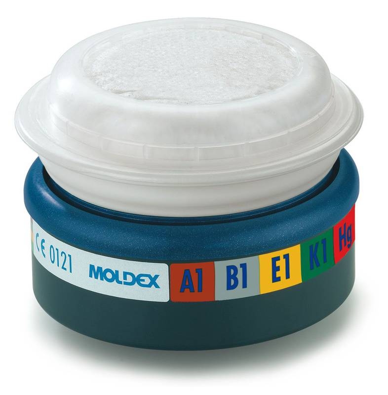 MOLDEX FILTRO DE GASES 9730 ABEK1 Hg P3RD (BOLSA 2un)