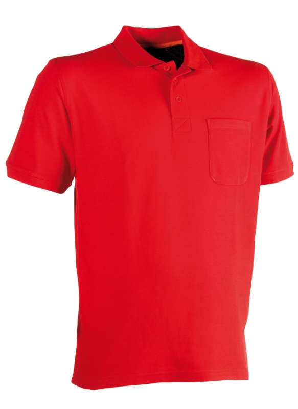 POLO TERG.ROJO M/C C/BOLS. (LEO)