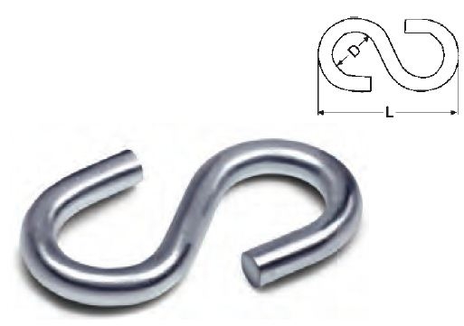 ESE GALVANIZADA Ø6x55mm