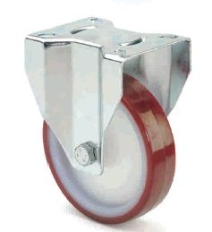 ARSA 56411 RUEDA Ø80x30mm FIJA POLIURETANO BUJE LISO