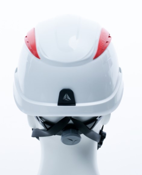 CASCO SEGURIDAD C/BARBUQUEJO 3/PUNTOS BLANCO GRANITE WIND