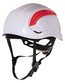 CASCO SEGURIDAD C/BARBUQUEJO 3/PUNTOS BLANCO GRANITE WIND