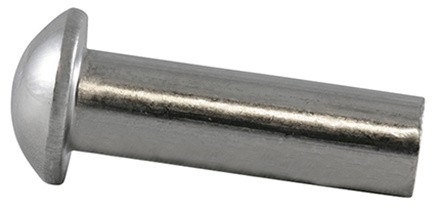 REMACHE ALUMINIO MACIZO DIN-660 C/REDONDA Ø8X35mm