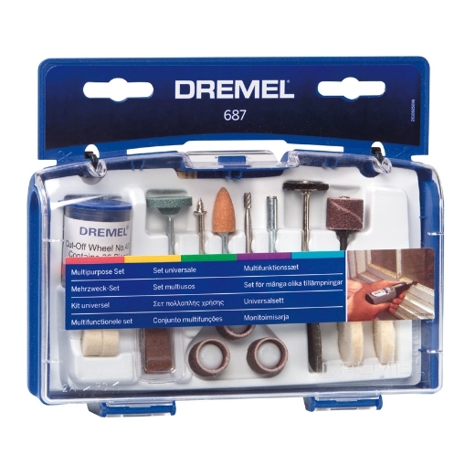 DREMEL JUEGO ACCESORIOS 52un REF.687