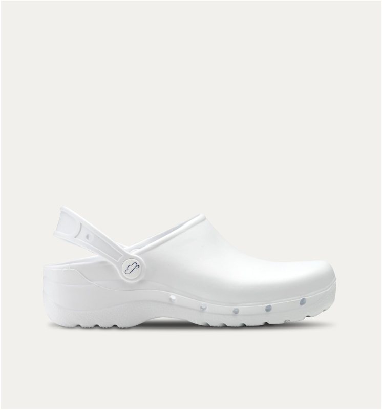 ZUECO FLOTANTE BLANCO C/PLANTILLA Nº44