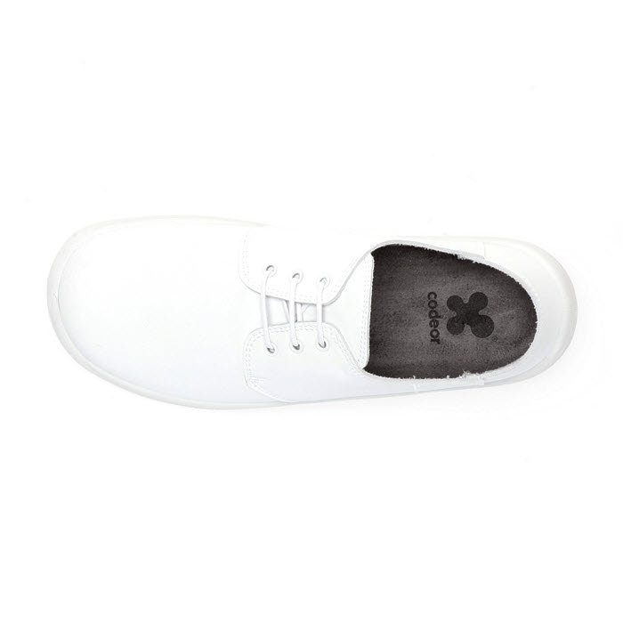 ZAPATO MYCODEOR CORDONES BLANCO Nº42