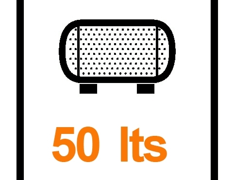 COMPRESOR PISTON SILENCIOSO 2CV 50LT SIN