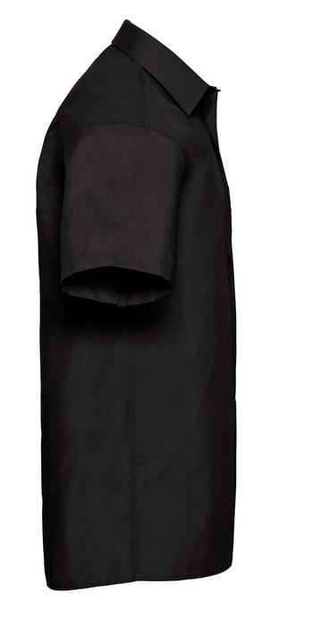 CAMISA POPELIN NEGRA M/C T-XL (R-935M)