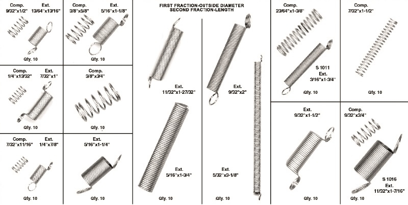 KIT SURTIDO MUELLES (200 PIEZAS)