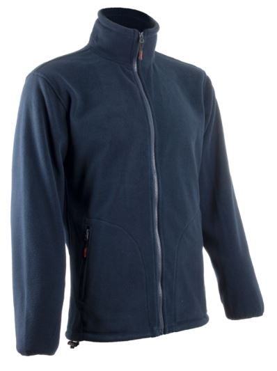 FORRO POLAR MARINO CREMALLERA T-3XL