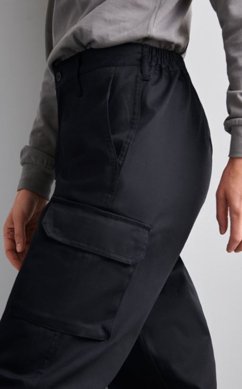 PANTALON TERG.NEGRO MULTIB.C/GOMA T-44/46 (1141)