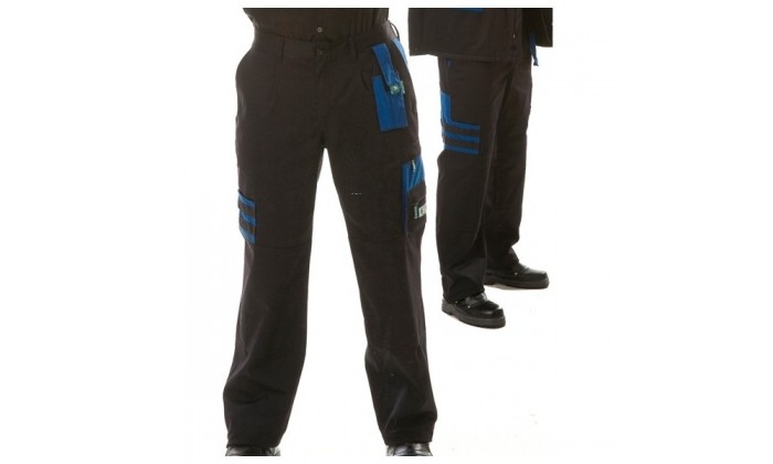 PANTALON TERG.NEGRO/AZULINA MULTIB.T-40/42 (1148)