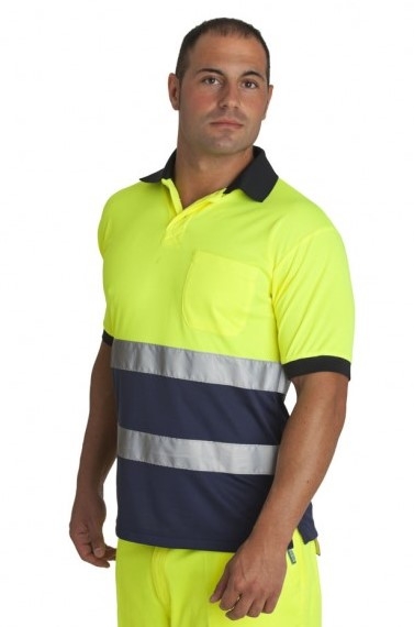 POLO 100%POL.AV AM/MARINO M/C T-XL (4752)