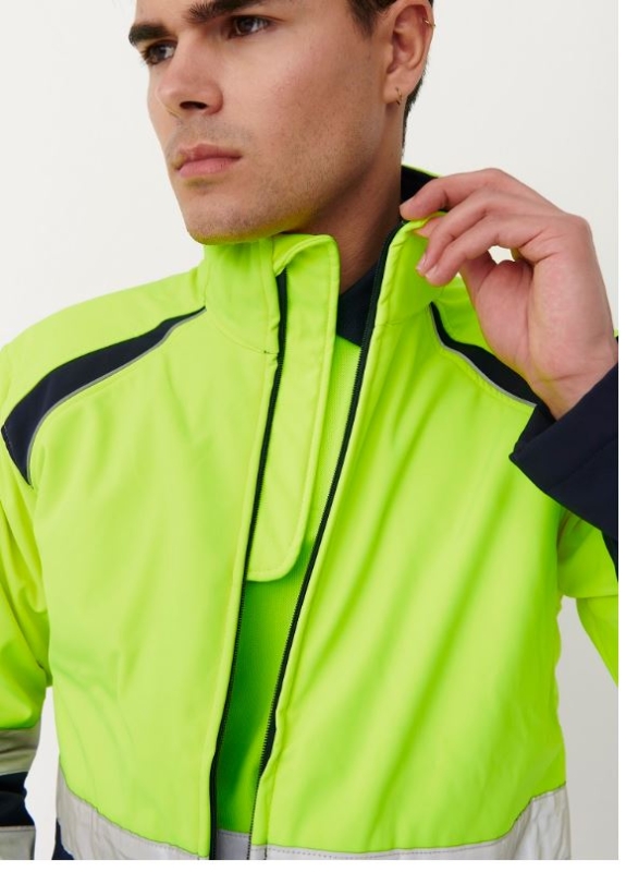 CHAQUETA SOFTSHELL AV AM/MARINO T-L (4756)