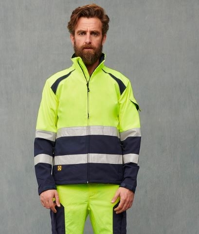 CHAQUETA SOFTSHELL AV AM/MARINO T-L (4756)