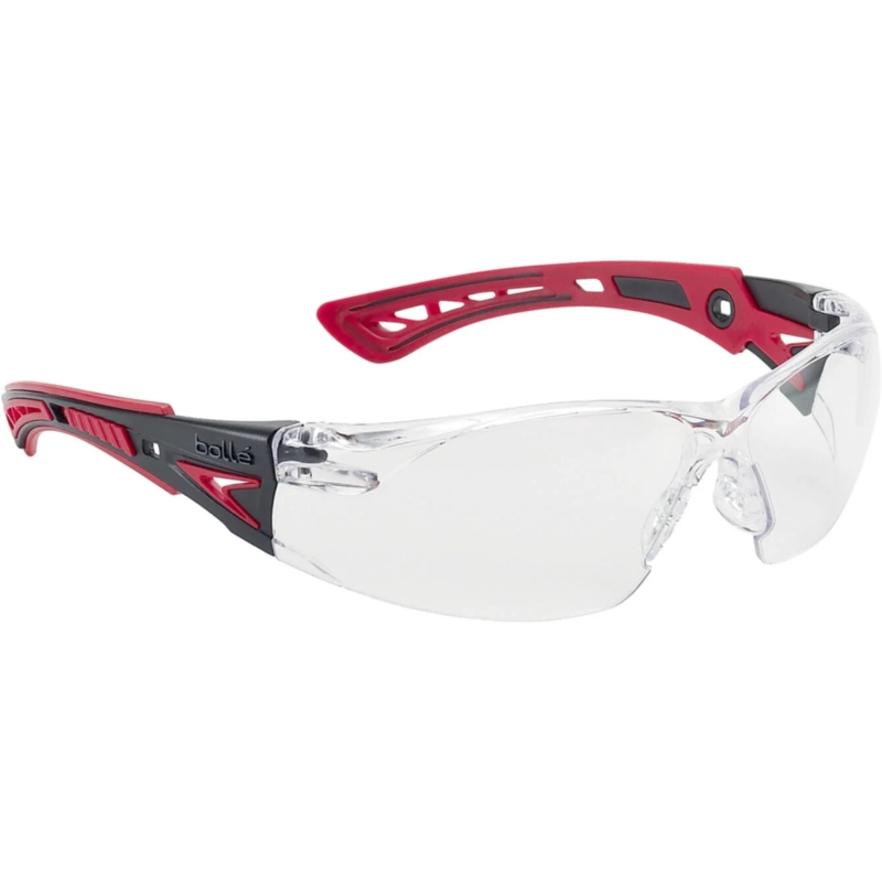 GAFAS BOLLE RUSH+ ROJO/NEGRO TRANSPARENTE RUSHPSI