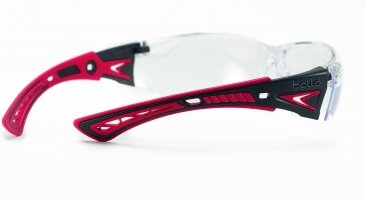 GAFAS BOLLE RUSH+ ROJO/NEGRO TRANSPARENTE RUSHPSI