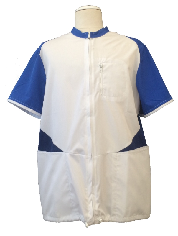 CASACA CAB.TERG.BLANCO/AZUL CREM.T-L (4677)