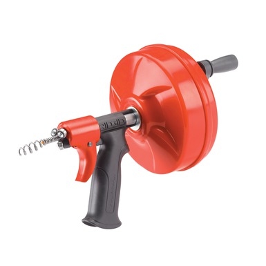 RIDGID DESATASCADOR MANUAL AVANCE AUTOM. POWER SPIN 25" (7.6mt)