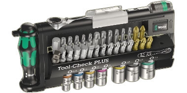 TOOL CHECK PLUS ESTUCHE PUNTAS CON CARRACA