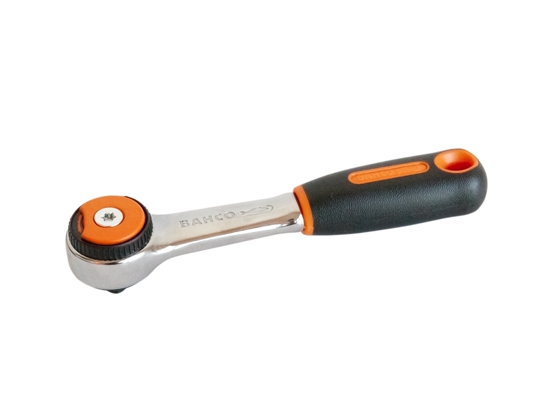 LLAVE CARRACA REVERSIBLE 1/4" 130mm (6950RN)