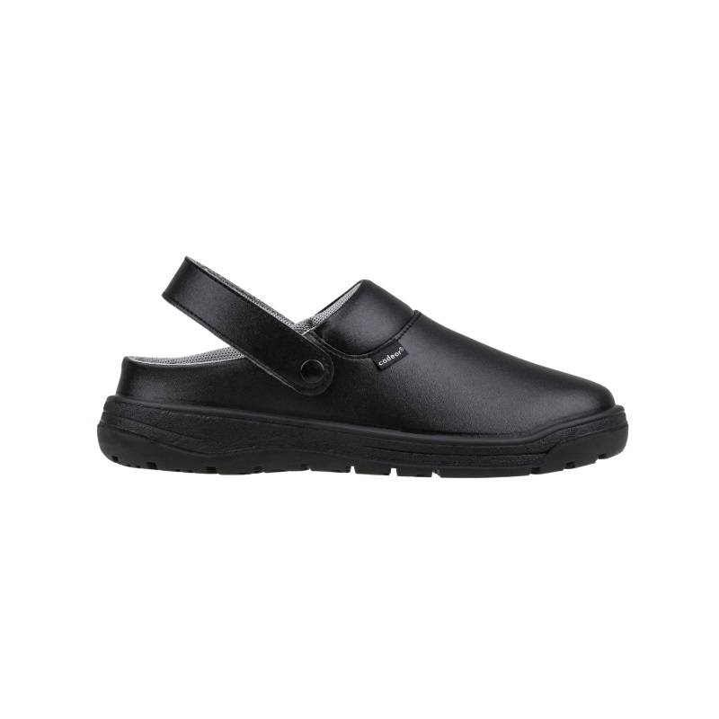 ZUECO CODEOR NIZZA LISO NEGRO Nº40