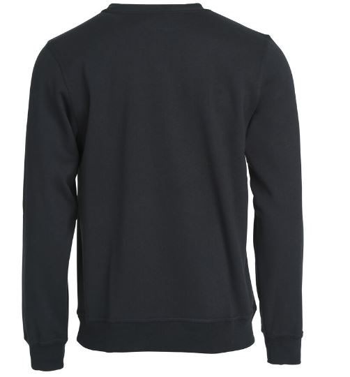SUDADERA BASICA C/RED.NEGRO T-XXL
