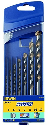 JUEGO BROCAS CORDLESS-MULTIMATERIAL Ø4-12mm 7 BROCAS