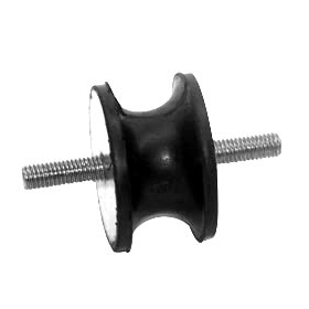 SOPORTE ANTIV.DIABOLO Ø60X36 M-10X25 MACHO/MACHO