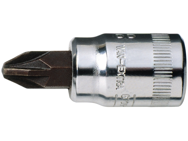 LLAVE VASO 1/4" PUNTA POZIDRIV PZ-1 (6709PZ-1)