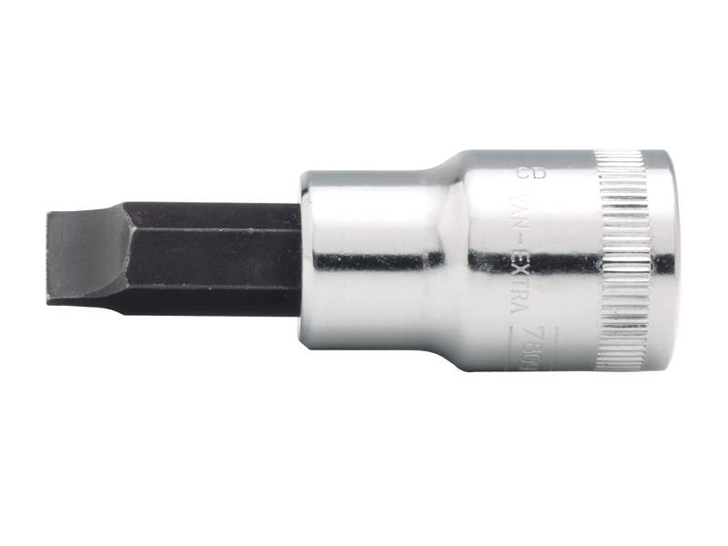 LLAVE VASO 3/8" PUNTA TORNAVIS 6.5mm (7409F-6.5)