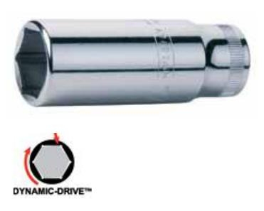 LLAVE VASO LARGA 1/2" 14mm 6 CANTOS (7805SM-14)