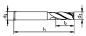 5735 Ø10x22/72mm FRESA RATIO 4C MD DIN-6527 L
