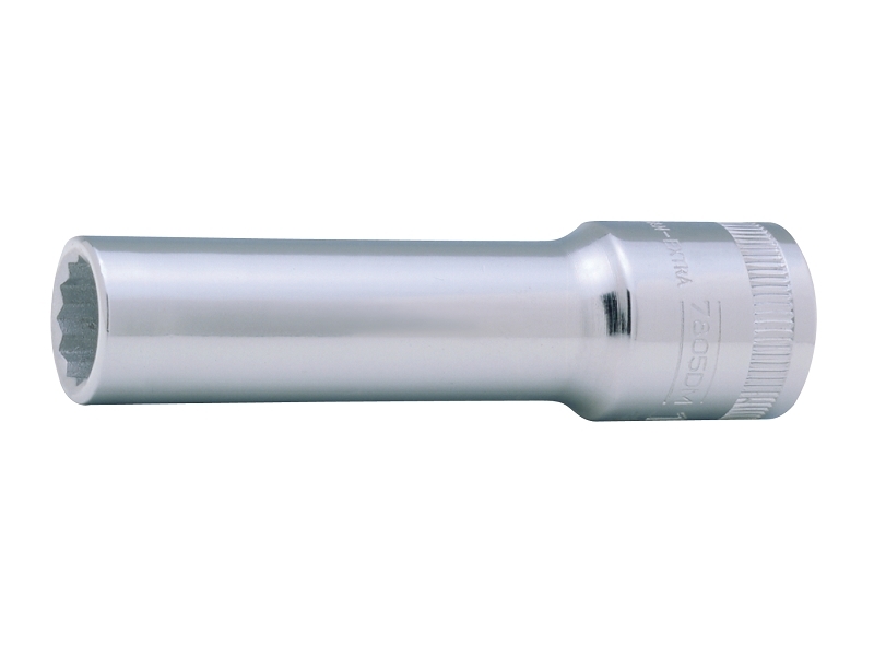 LLAVE VASO LARGA 1/2" 19mm 12 CANTOS (7805DM-19)