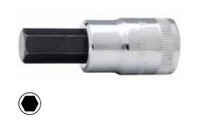 LLAVE VASO 1/2" PUNTA ALLEN 9mm LARGO 60mm (7809M-9)