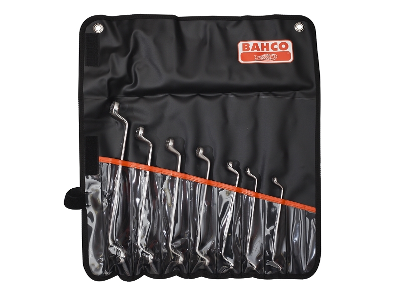 JUEGO LLAVES ESTRELLA ACODADA 1/4"X5/16"-3/4"X7/8" 7 PIEZAS BOLSA(2Z/7T)