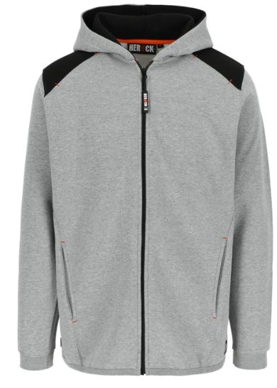 SUDADERA C/CAPUCHA GRIS T-XL (JUNO)