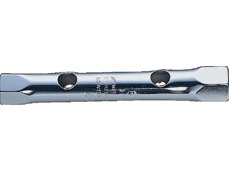 LLAVE TUBO 2 BOCAS ESTAMPADA 8X9mm (1936M-8-9)